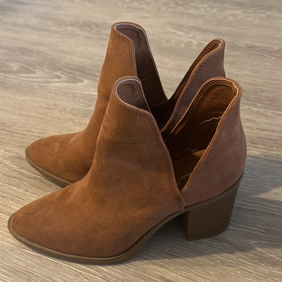 Chestnut Ankle Booties - Picture 6 of 7